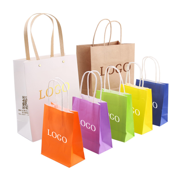 Custom Printed Gift Bag with Ribbon Handle - Extra Large 34x13x40cm