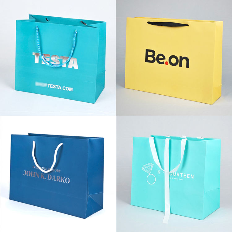 OEM Custom Paper Bag with Your Design - Small 26x10x32cm
