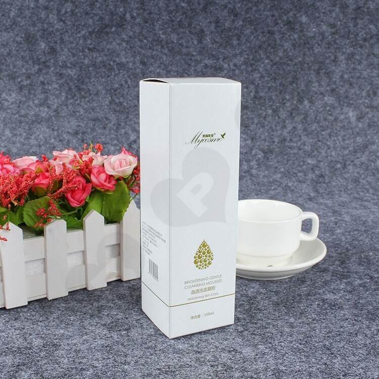 Crash Lock Bottom Folding Box for Cosmetics