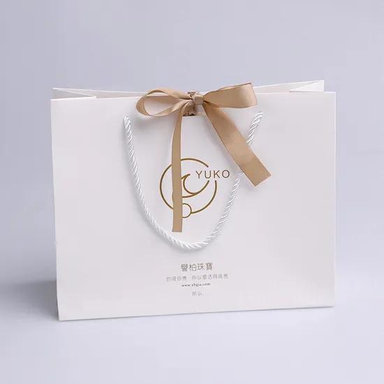 Matte Laminated Gift Bag with Die-cut Handle