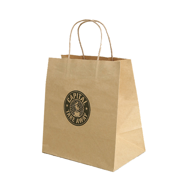 Heavy Duty Kraft Gift Bag with Rope Handle