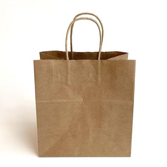 Heavy Duty Kraft Gift Bag with Rope Handle - Small 26x10x32cm