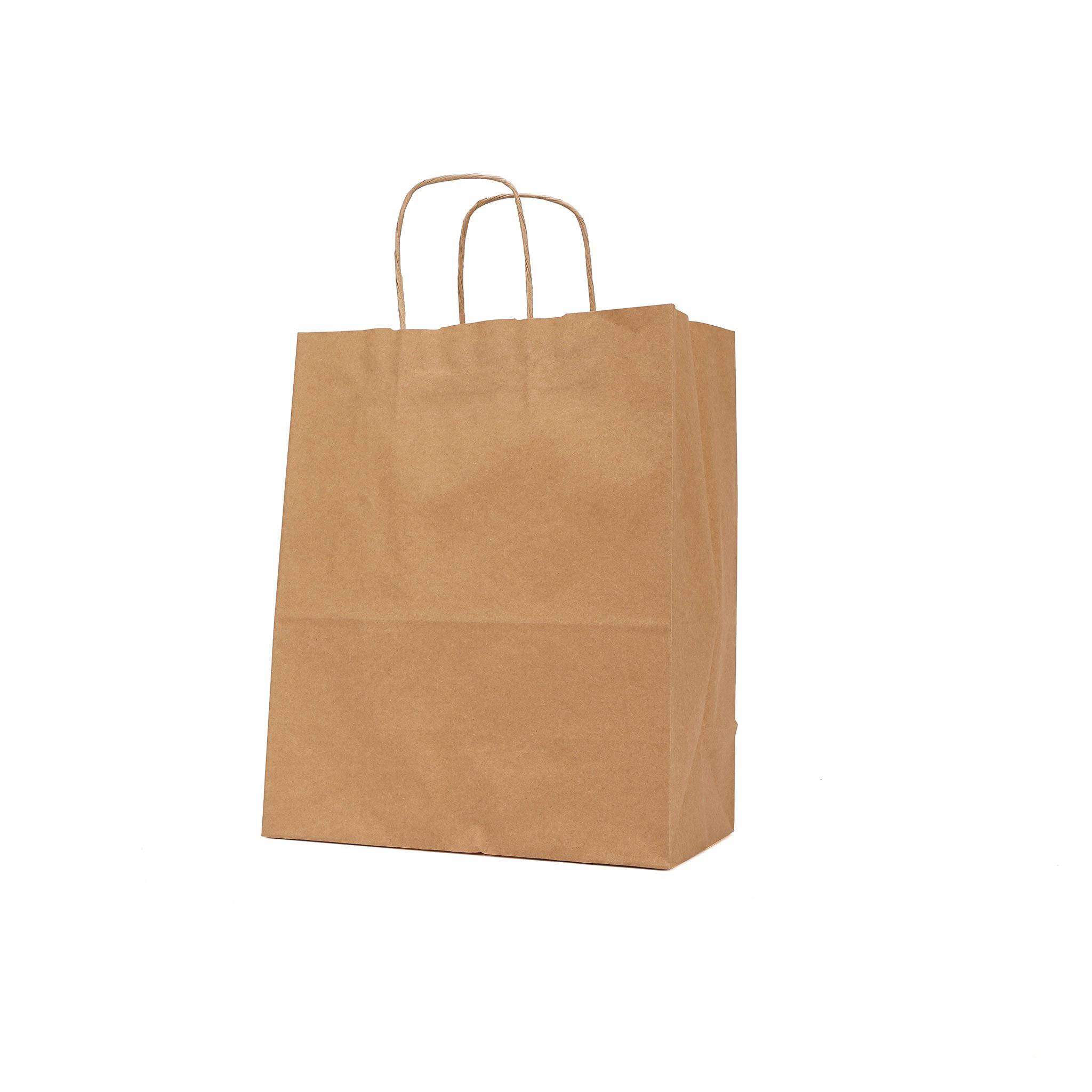Food Grade Kraft Paper Bag with Window - Extra Large 34x13x40cm
