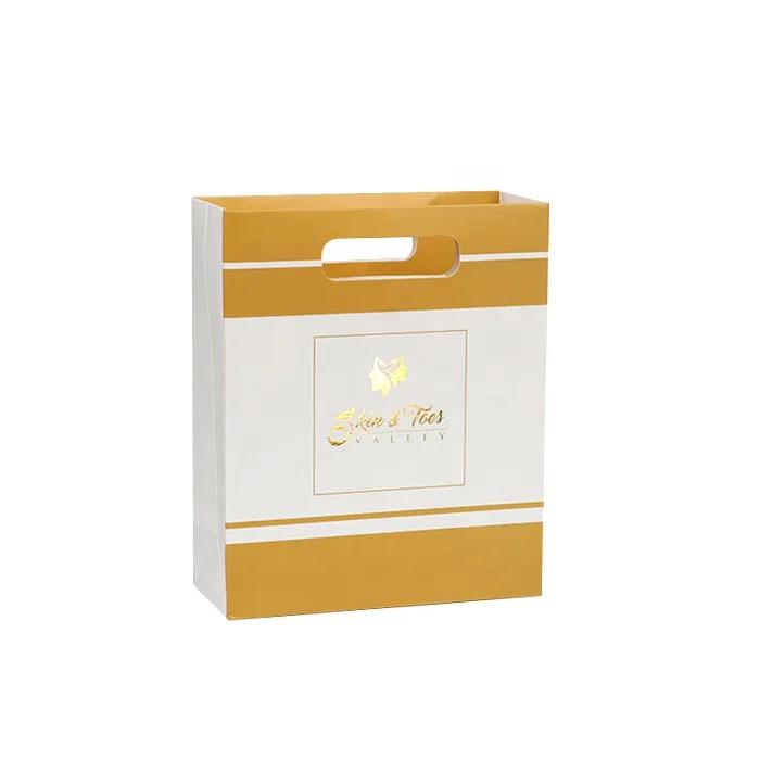 Glossy Laminated Branded Shopping Bag with Rope Handle - Small 26x10x32cm