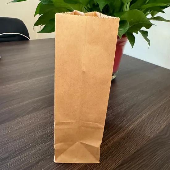 Laminated Takeaway Bag with Logo for Restaurant - Small 26x10x32cm