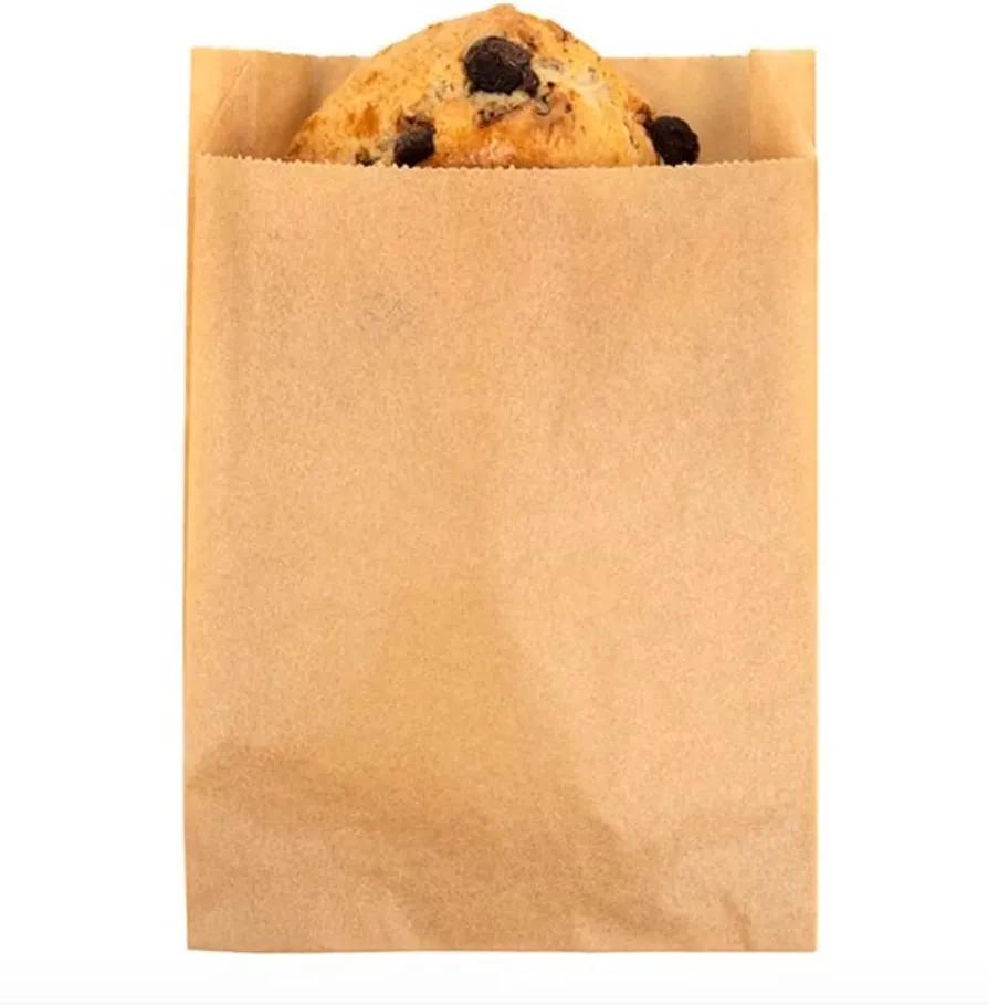 Paper Bread Bag with Clear Window - Large 30x11x36cm