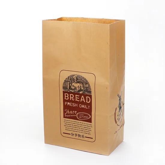 SOS Kraft Food Bag with Twisted Handle