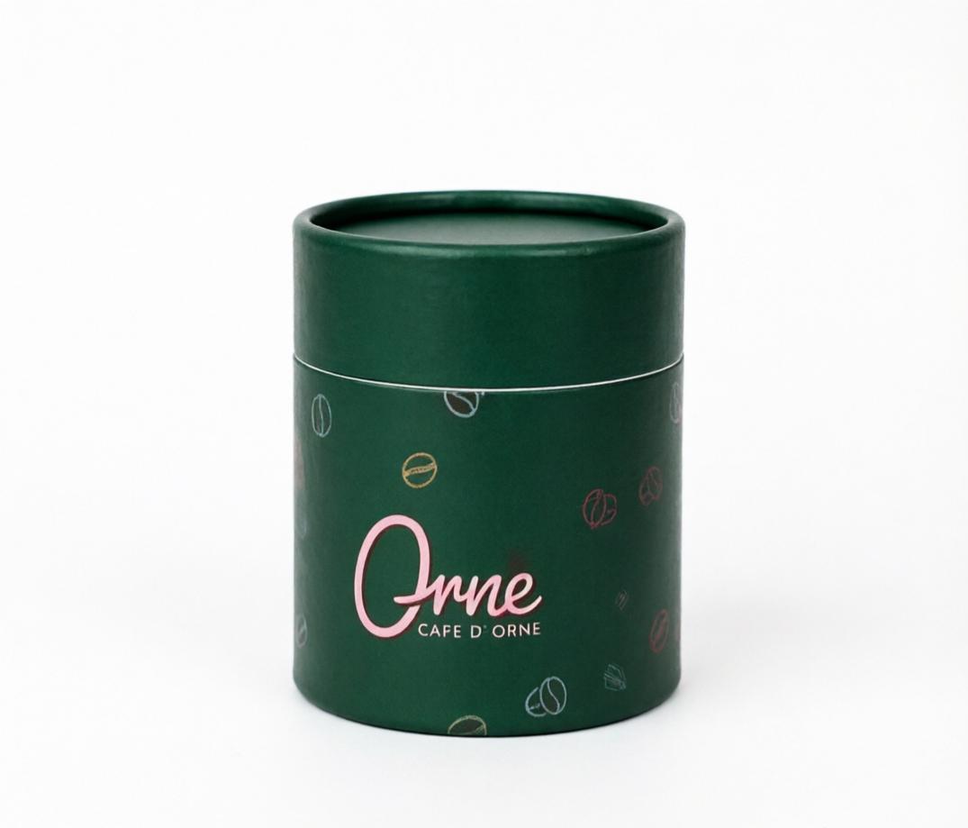 Luxury Round Box with Velvet Lining for Jewelry - Large 80x160mm