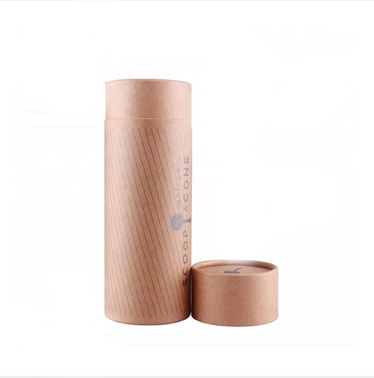 Cosmetic Paper Tube Box with Embossing Logo - Large 80x160mm