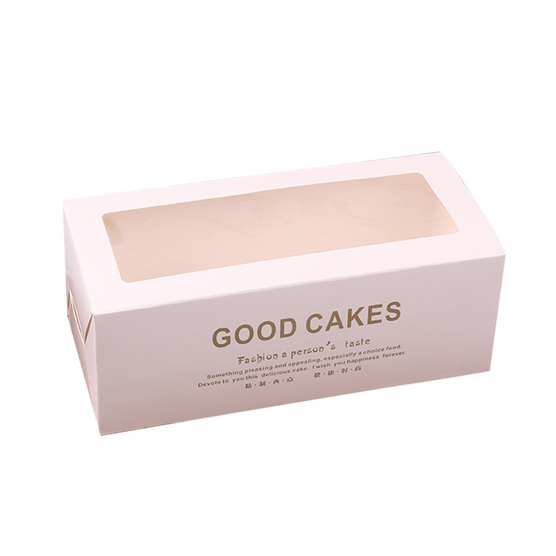 Luxury Window Box with Gold Foil for Chocolates - Small 24x18x8cm