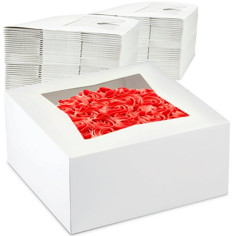 Brownie Folding Carton with Front Window - Extra Large 32x24x12cm