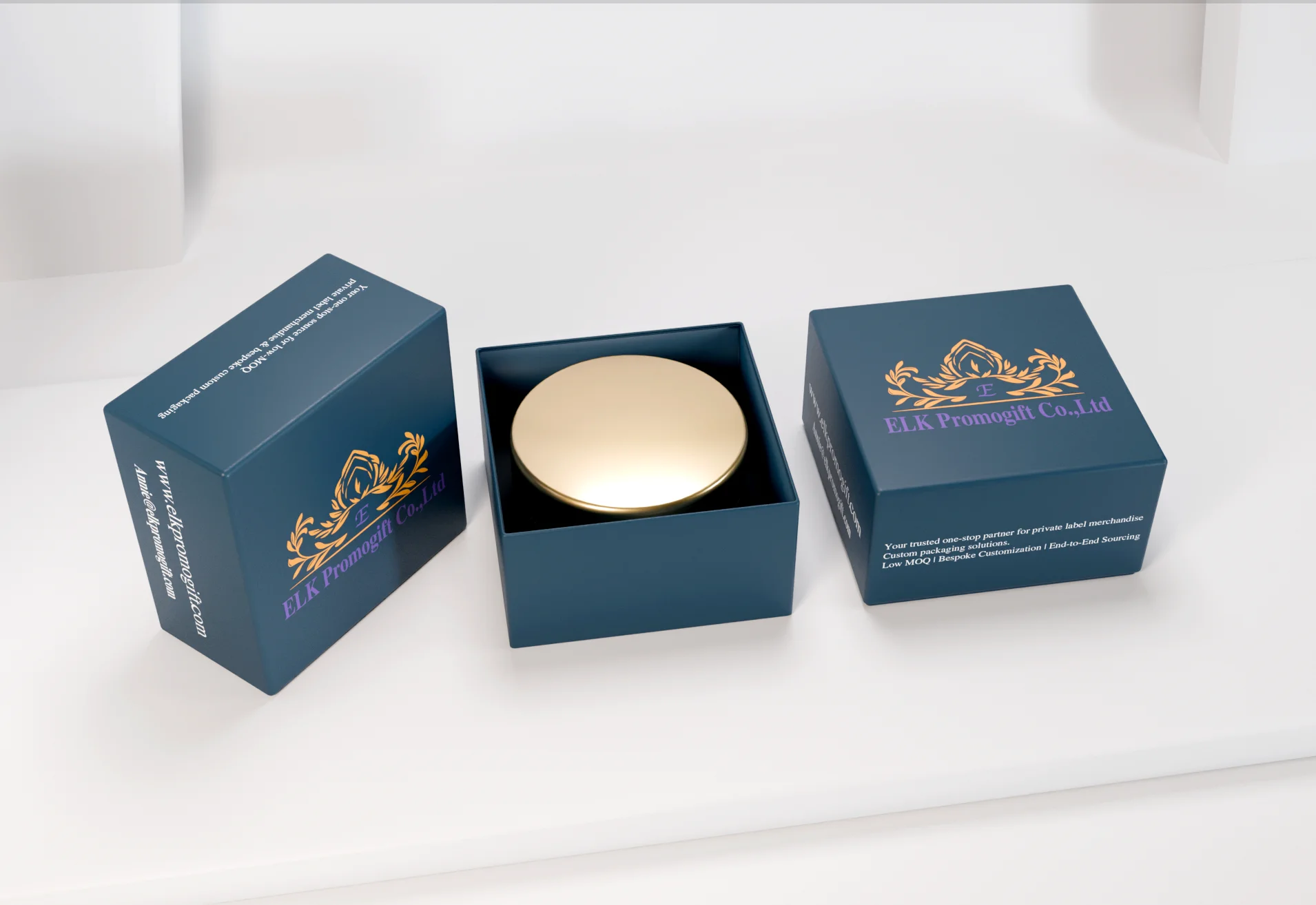 Deep Navy Rigid Gift Box