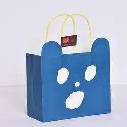Custom Printed Bear Face Bag - Large 30x11x36cm