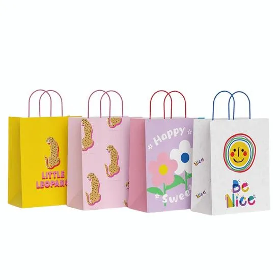 Custom Printed Bag with Animal Print - Small 26x10x32cm