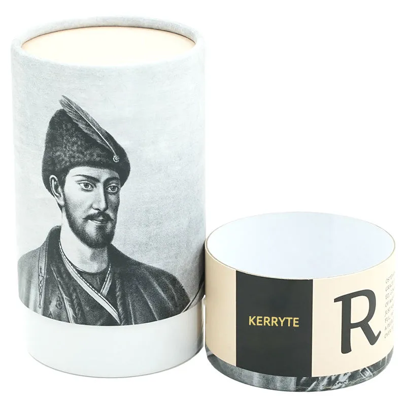 Paper Tube with Portrait Print - Extra Large 100x180mm