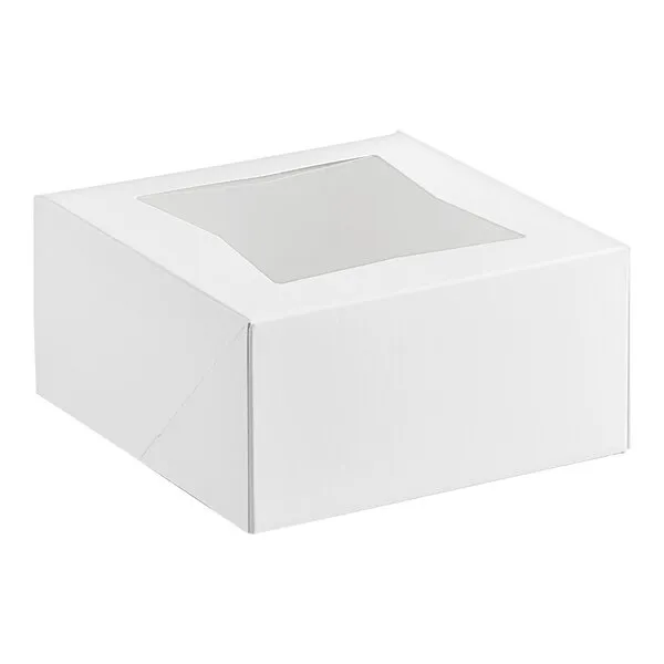 Cake Box with Square Window